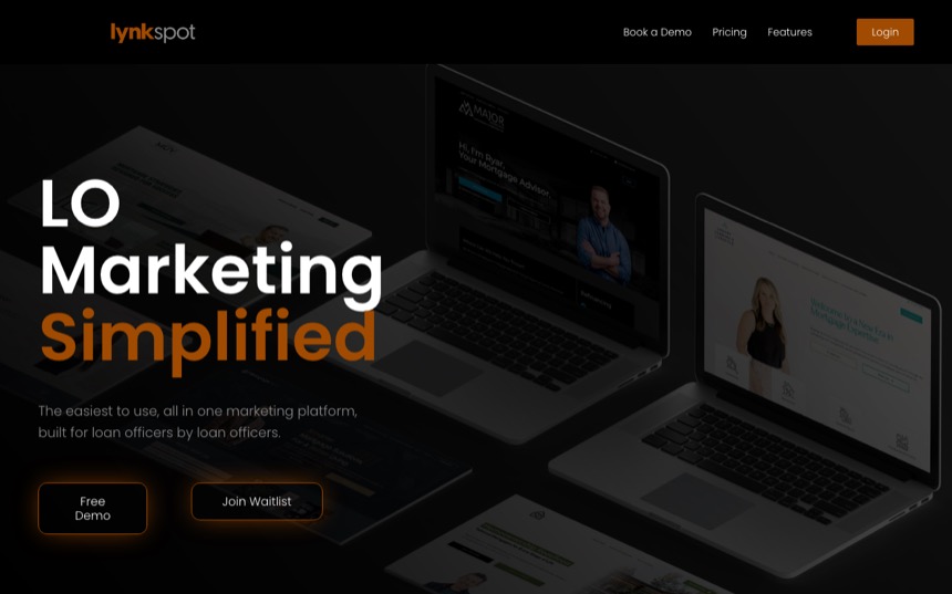 lynkspot.com — Lynkspot marketing platform homepage